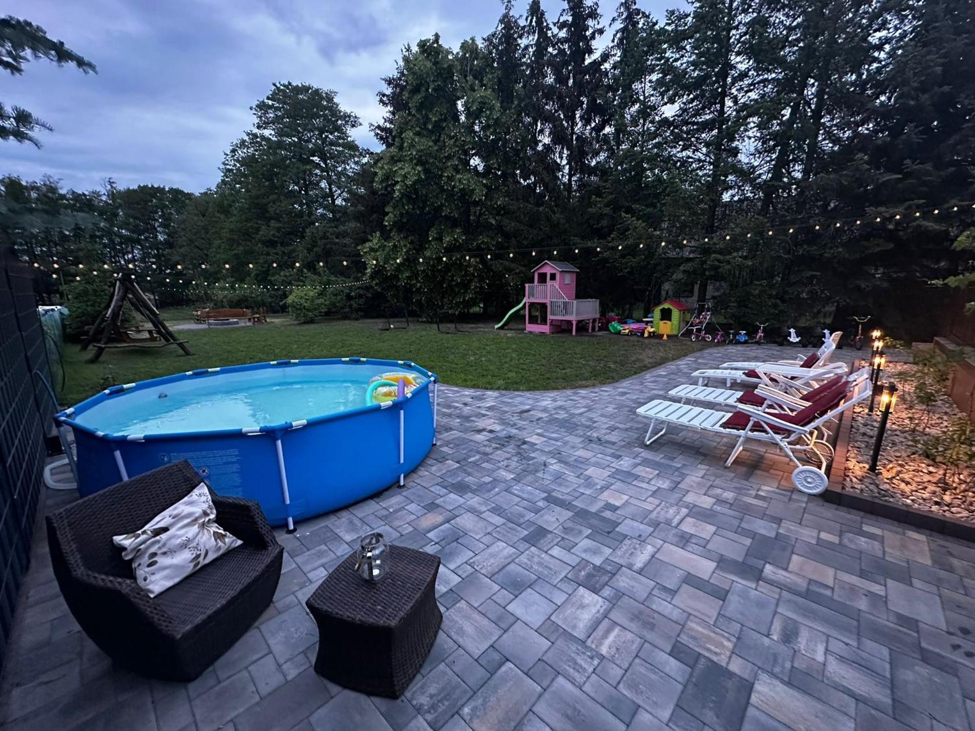 Kokolinko- Dom Caloroczny Na Mazurach Villa Swietajno  Bagian luar foto